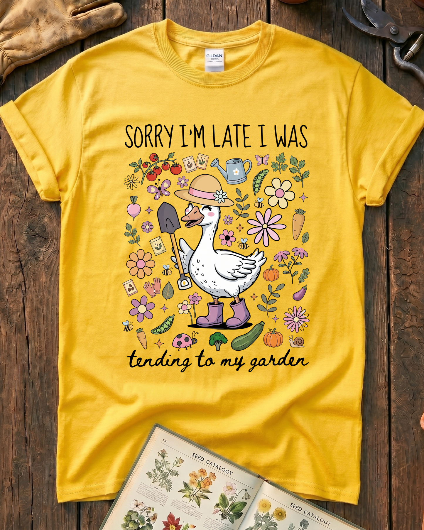 Goose Gardening T‑Shirt