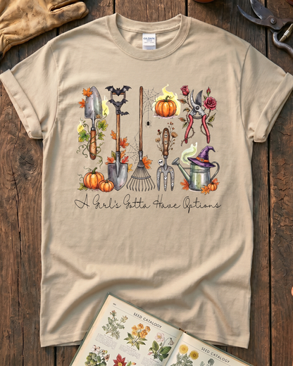 Halloween Garden Tools T-Shirt