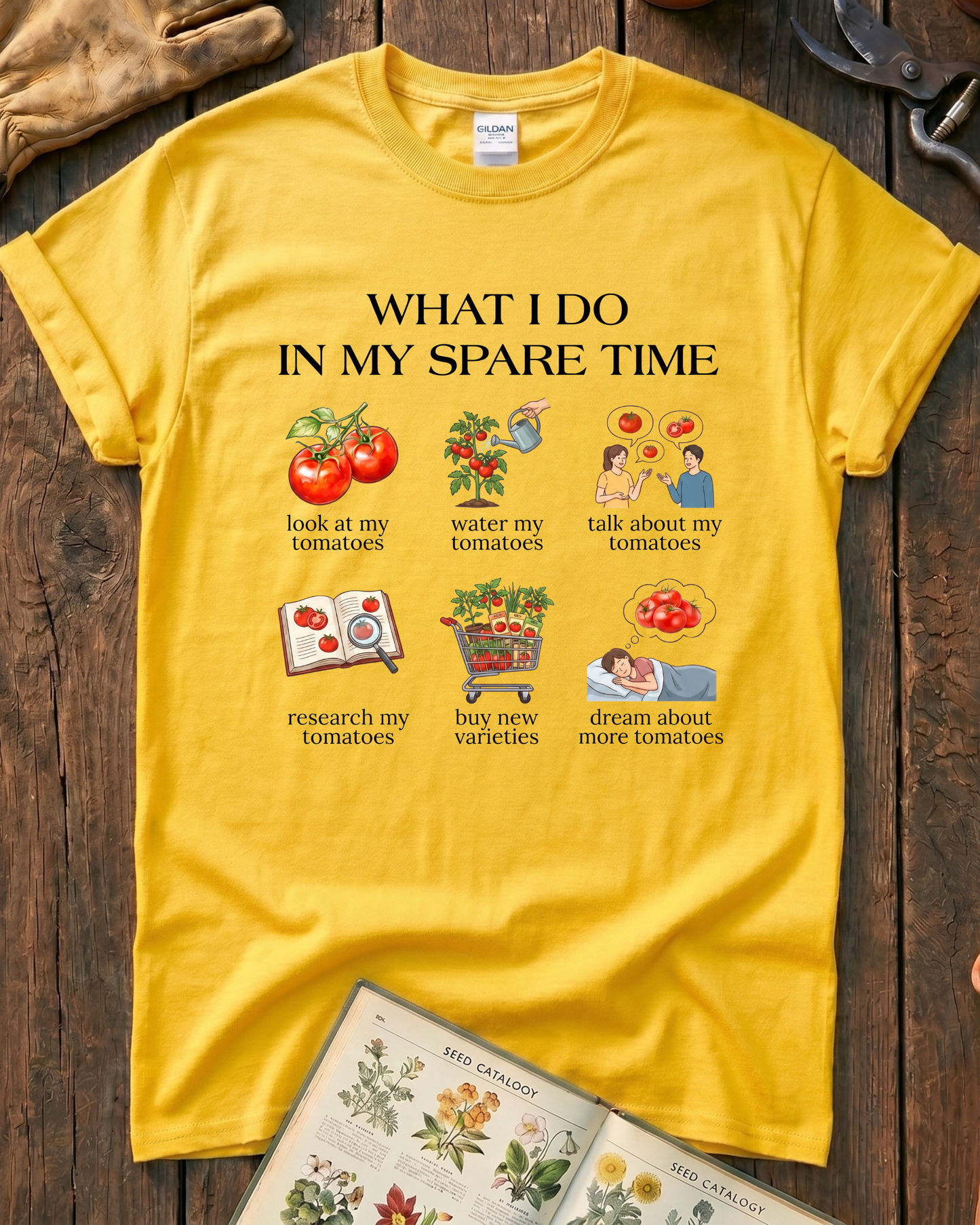 Gardening Tomato Lover T‑Shirt