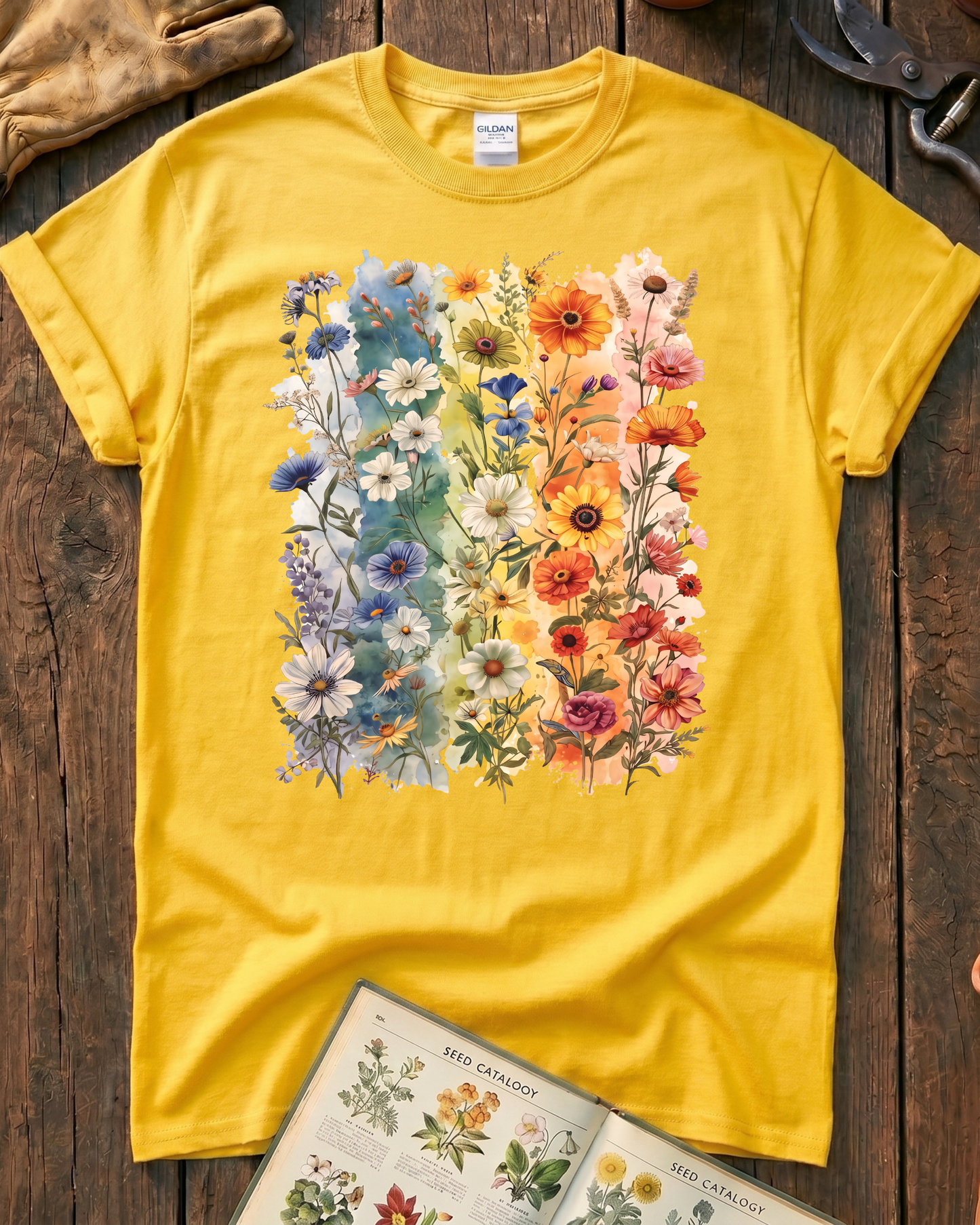 Wildflower Meadow Botanical T-Shirt