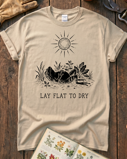 Lay Flat To Dry Frog T-Shirt