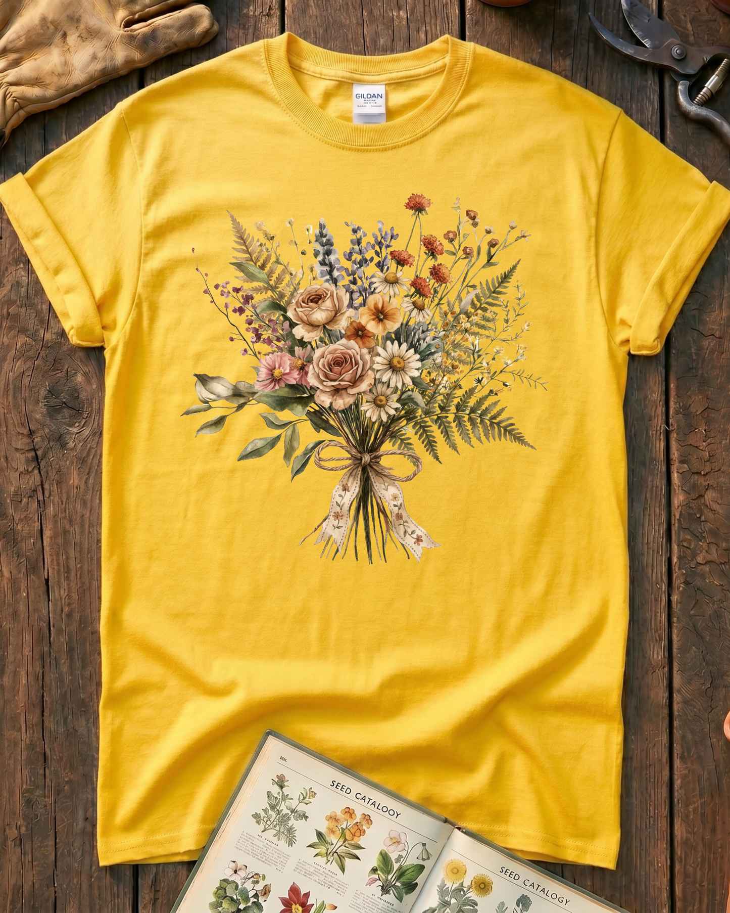 Floral Bouquet Botanical T-Shirt