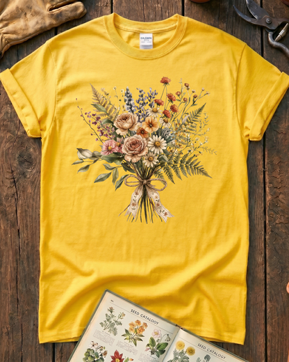 Floral Bouquet Botanical T-Shirt