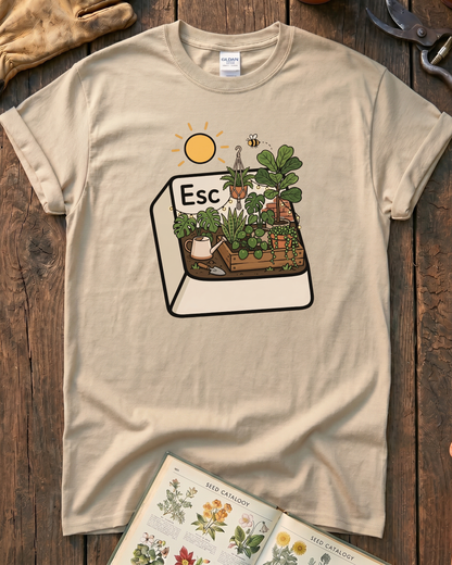 Escape Into Plants T-Shirt