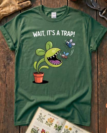 Funny Venus Flytrap T‑Shirt