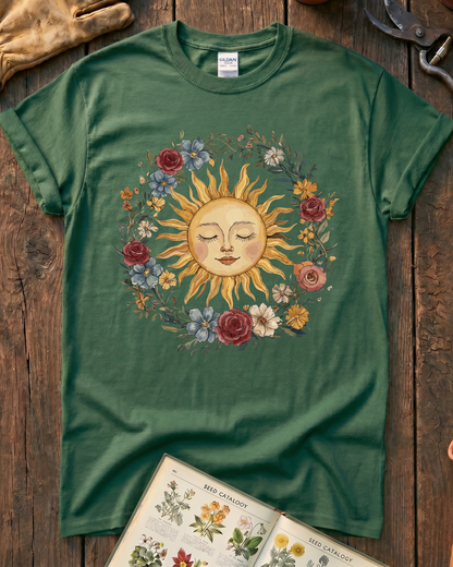 Floral Sun T‑Shirt