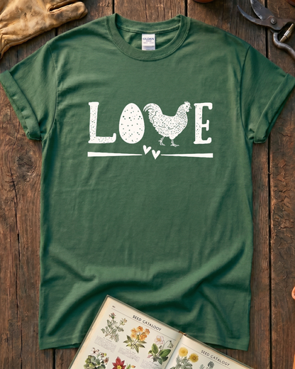 Chicken Love T‑Shirt