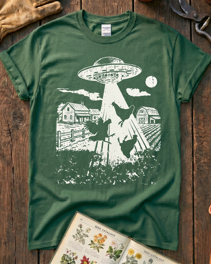 UFO Chickens T‑Shirt