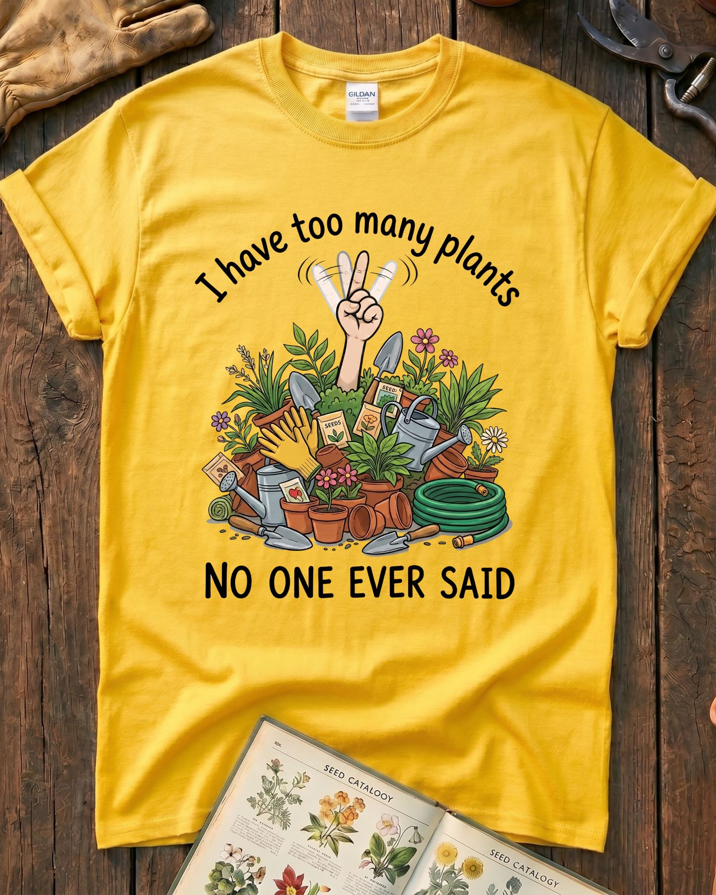 No One Ever Said Plant T-Shirt