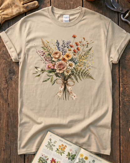 Floral Bouquet Botanical T-Shirt