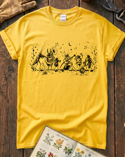 Garden Bug Band T-Shirt