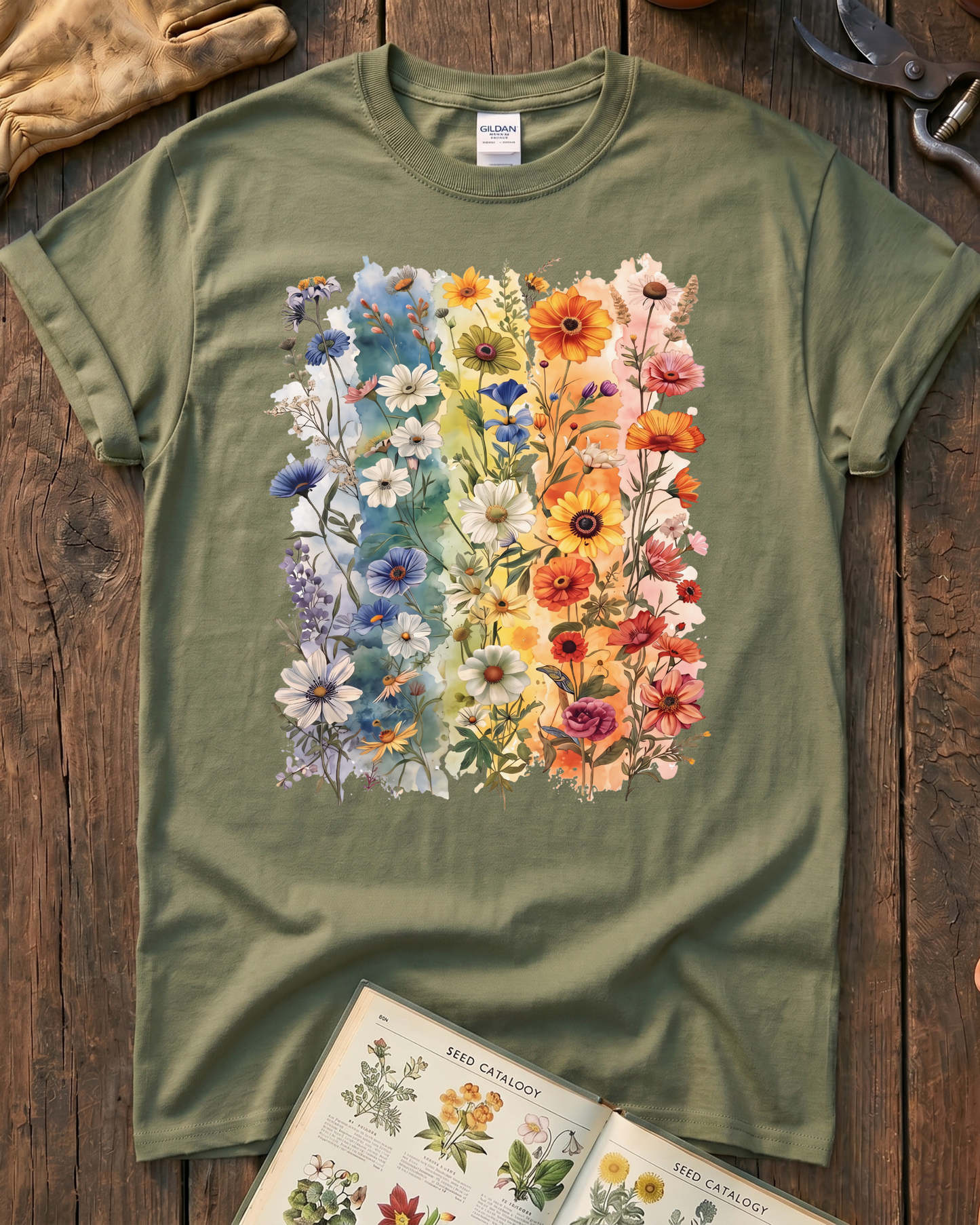 Wildflower Meadow Botanical T-Shirt