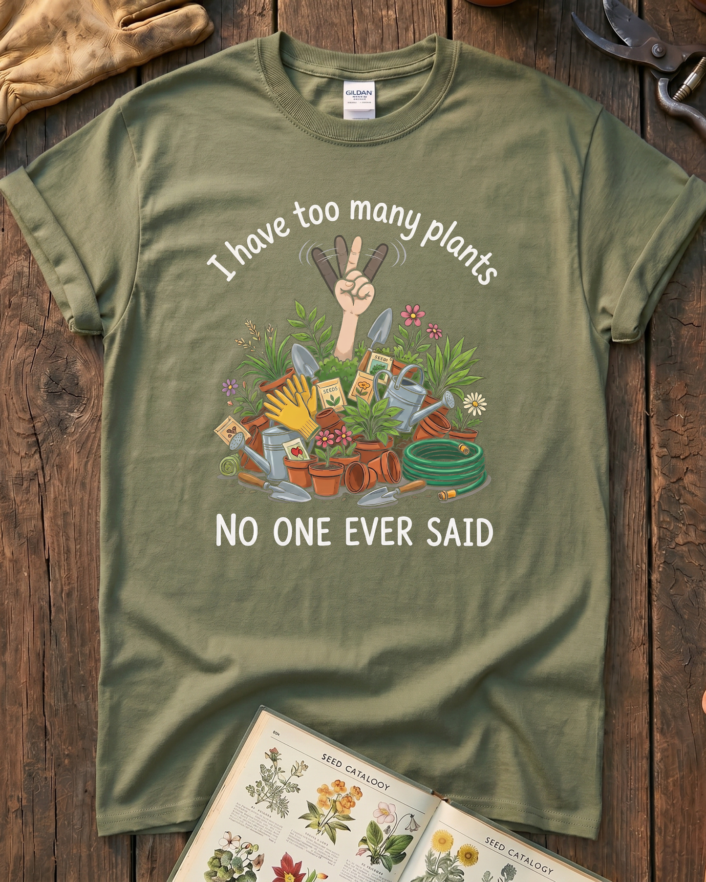 No One Ever Said Plant T-Shirt