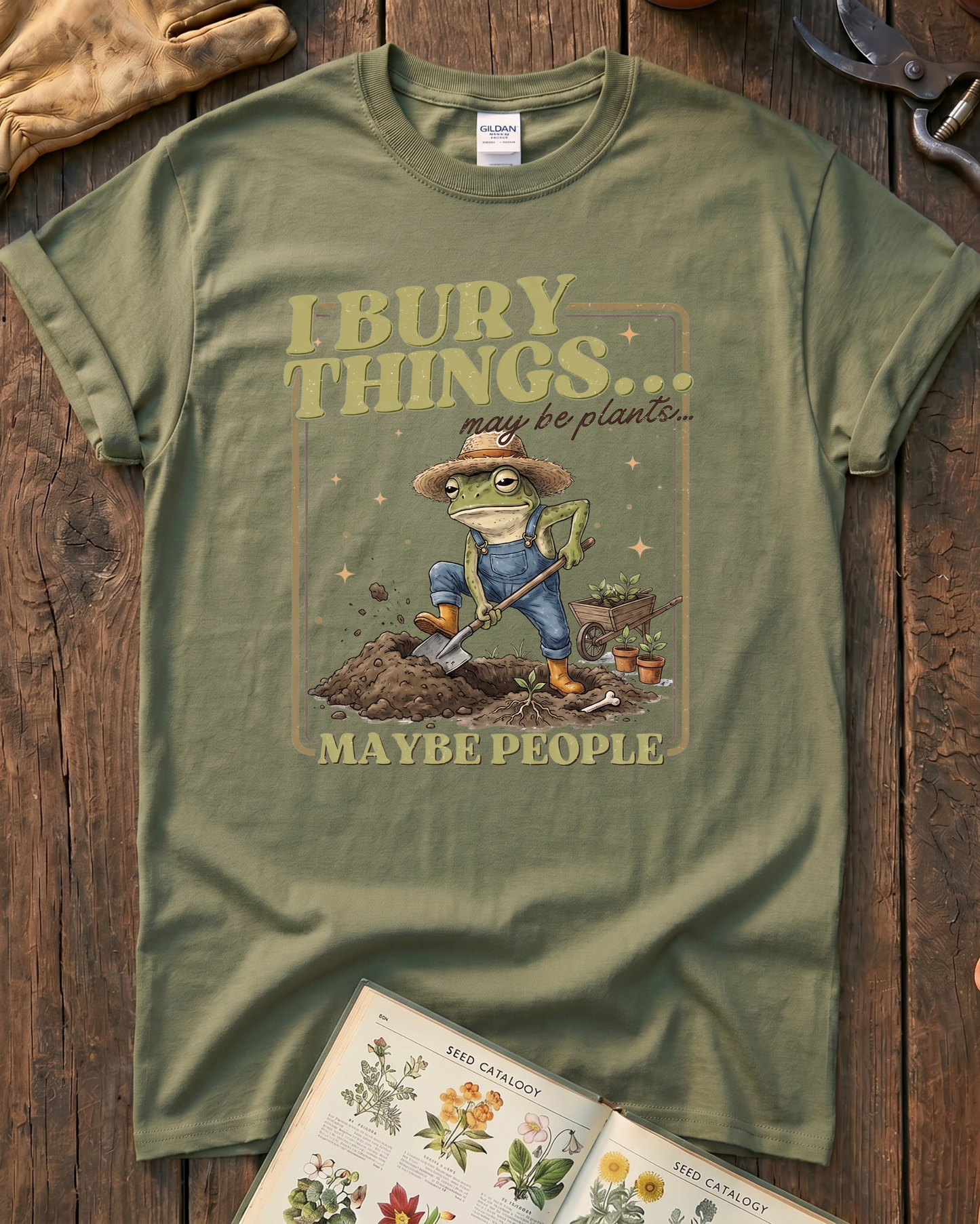 I Bury Things Garden T-Shirt
