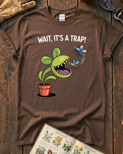 Funny Venus Flytrap T‑Shirt
