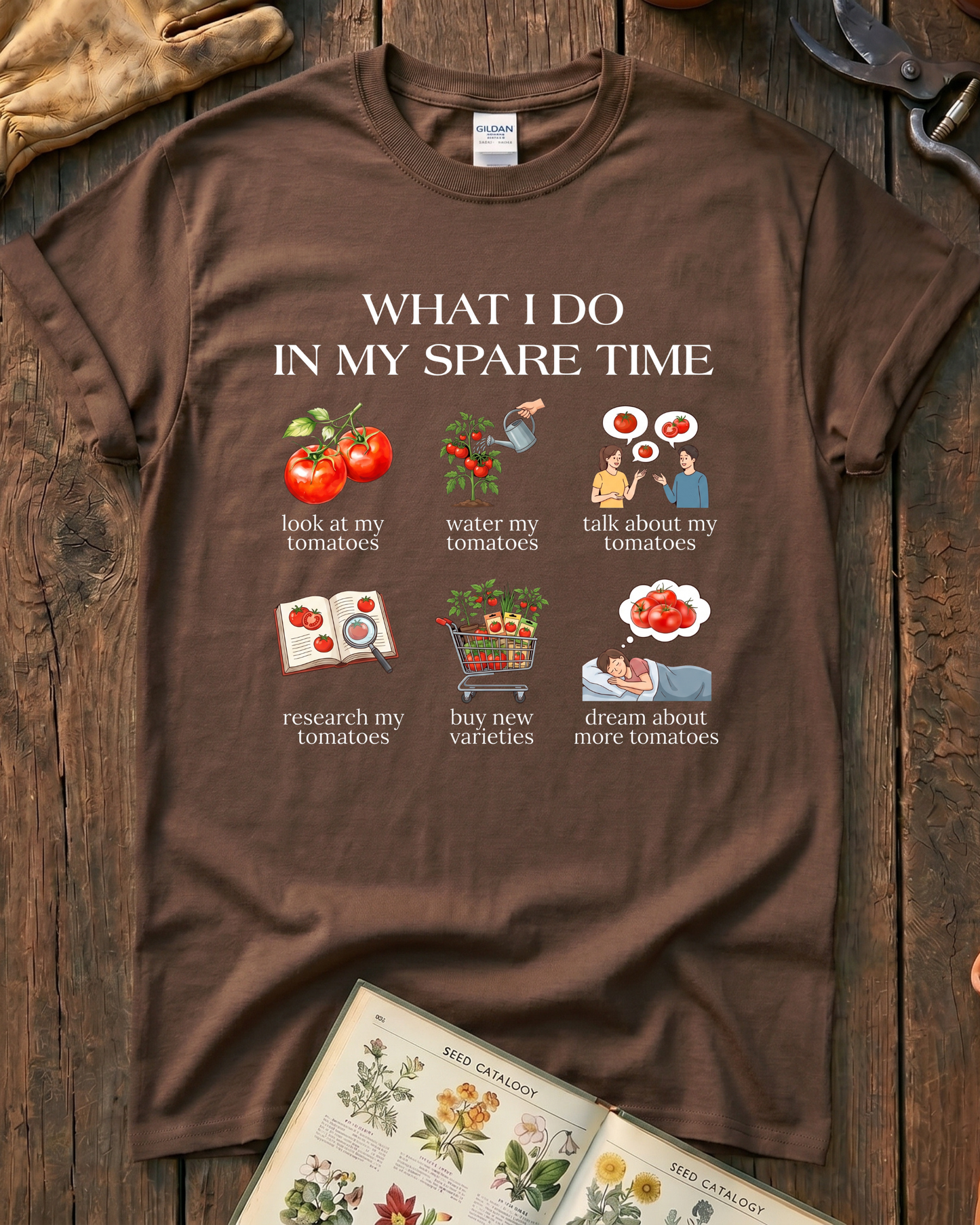 Gardening Tomato Lover T‑Shirt