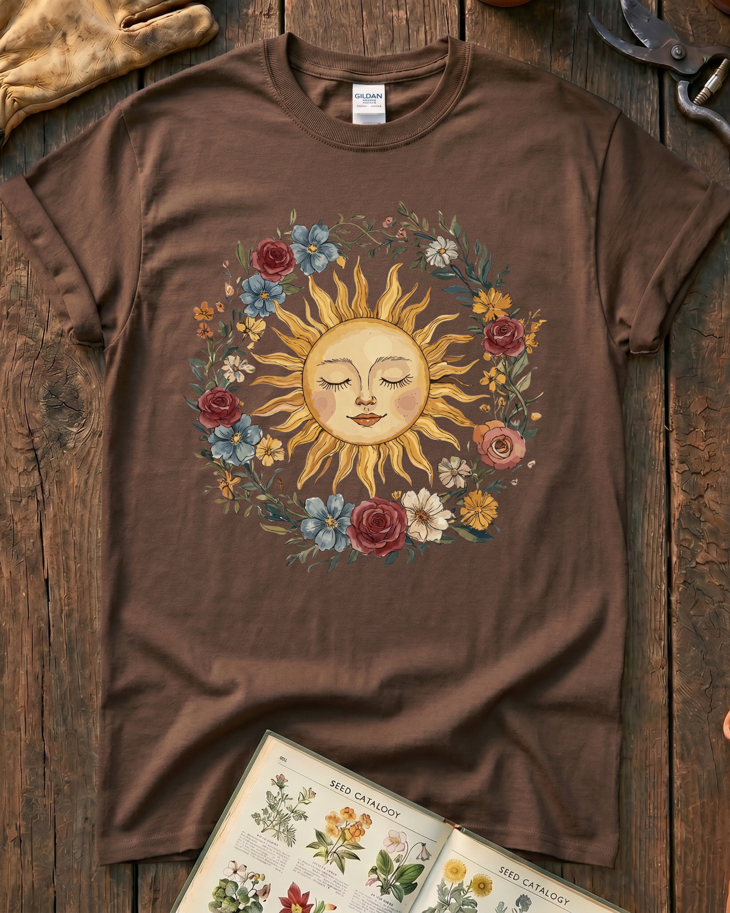 Floral Sun T‑Shirt