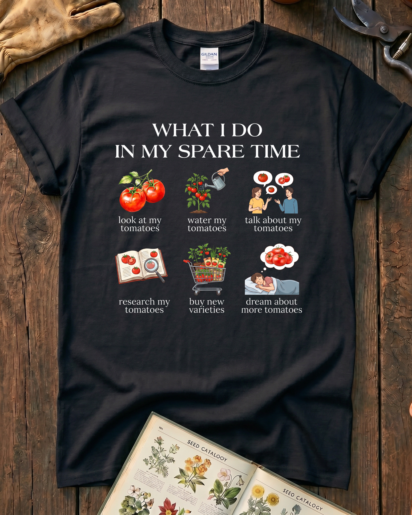 Gardening Tomato Lover T‑Shirt