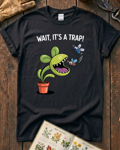 Funny Venus Flytrap T‑Shirt