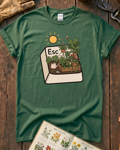 Escape Into Plants T-Shirt