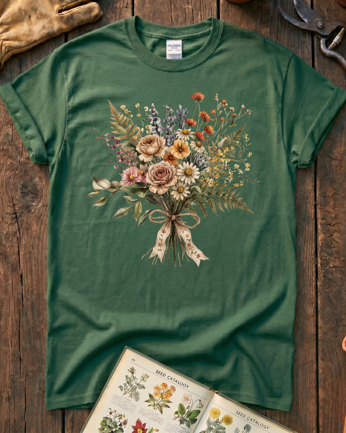 Floral Bouquet Botanical T-Shirt