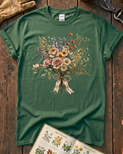 Floral Bouquet Botanical T-Shirt