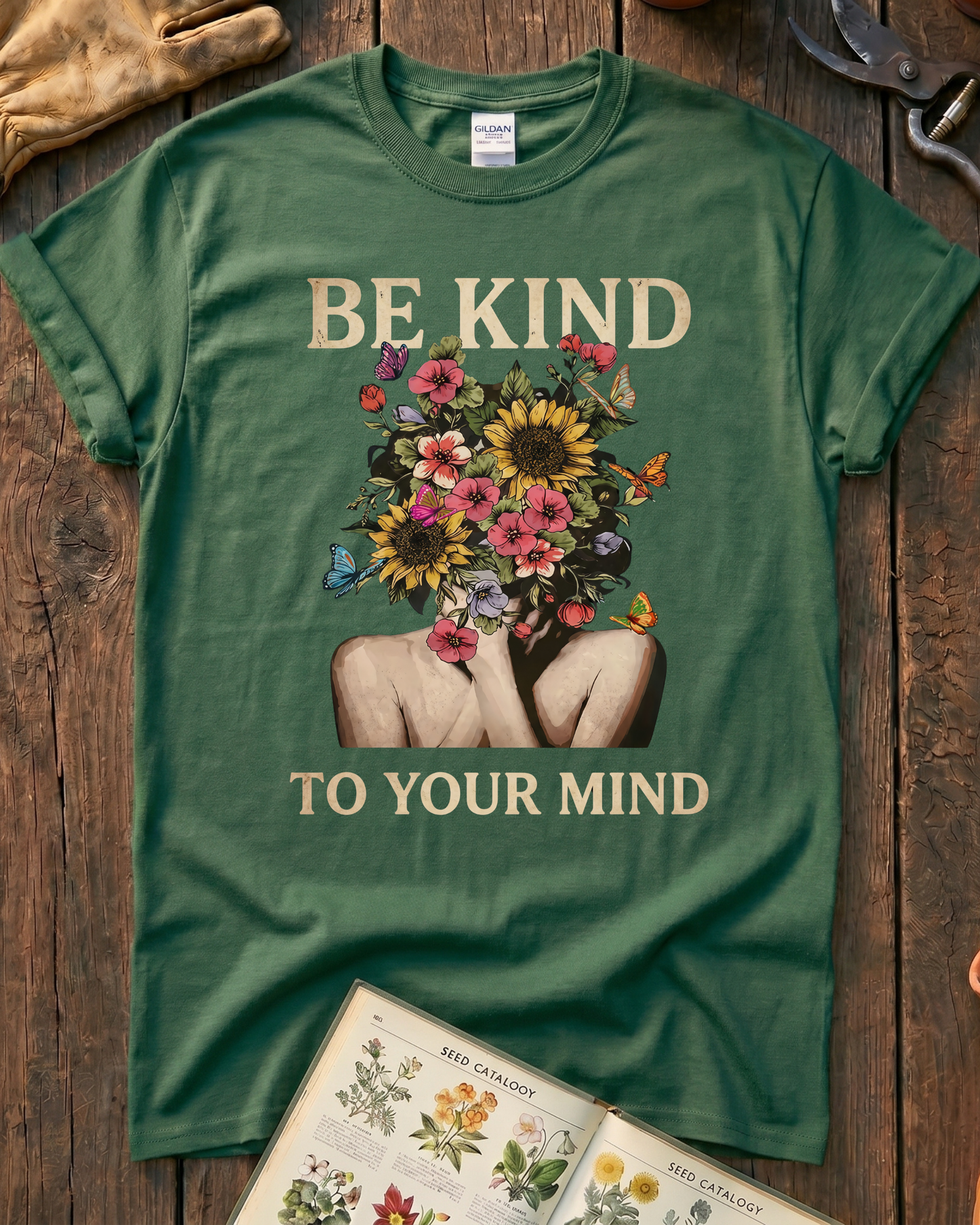 Be Kind To Your Mind Floral T-Shirt