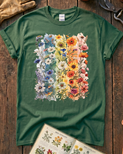 Wildflower Meadow Botanical T-Shirt