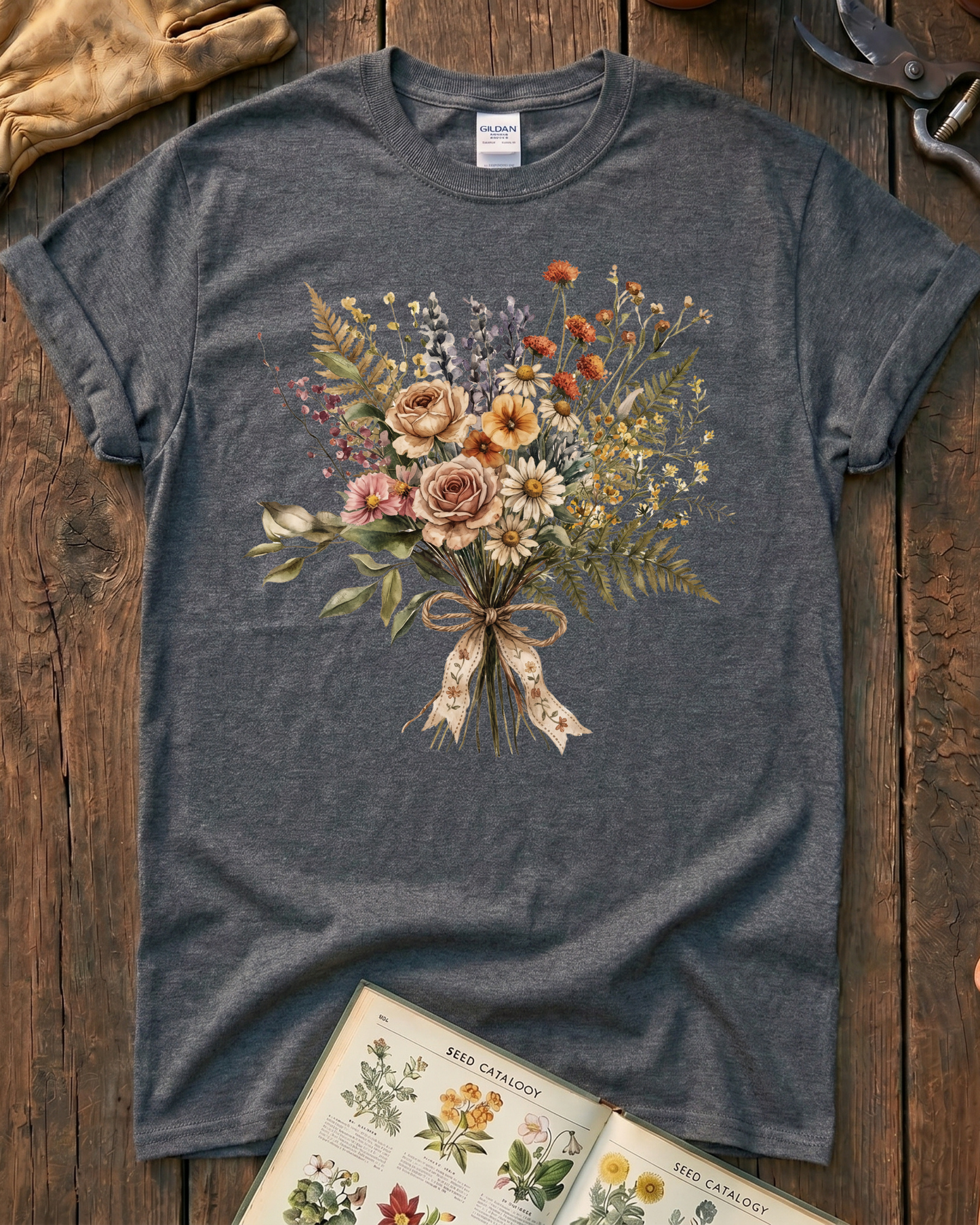 Floral Bouquet Botanical T-Shirt