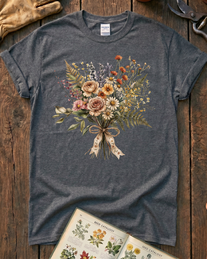 Floral Bouquet Botanical T-Shirt