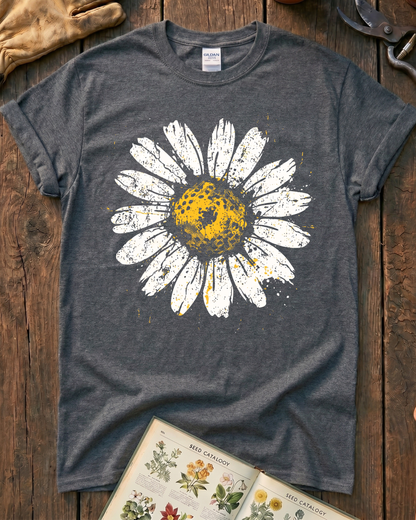 Bold Daisy Ink Garden T-Shirt