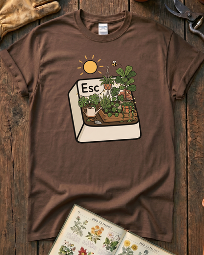 Escape Into Plants T-Shirt