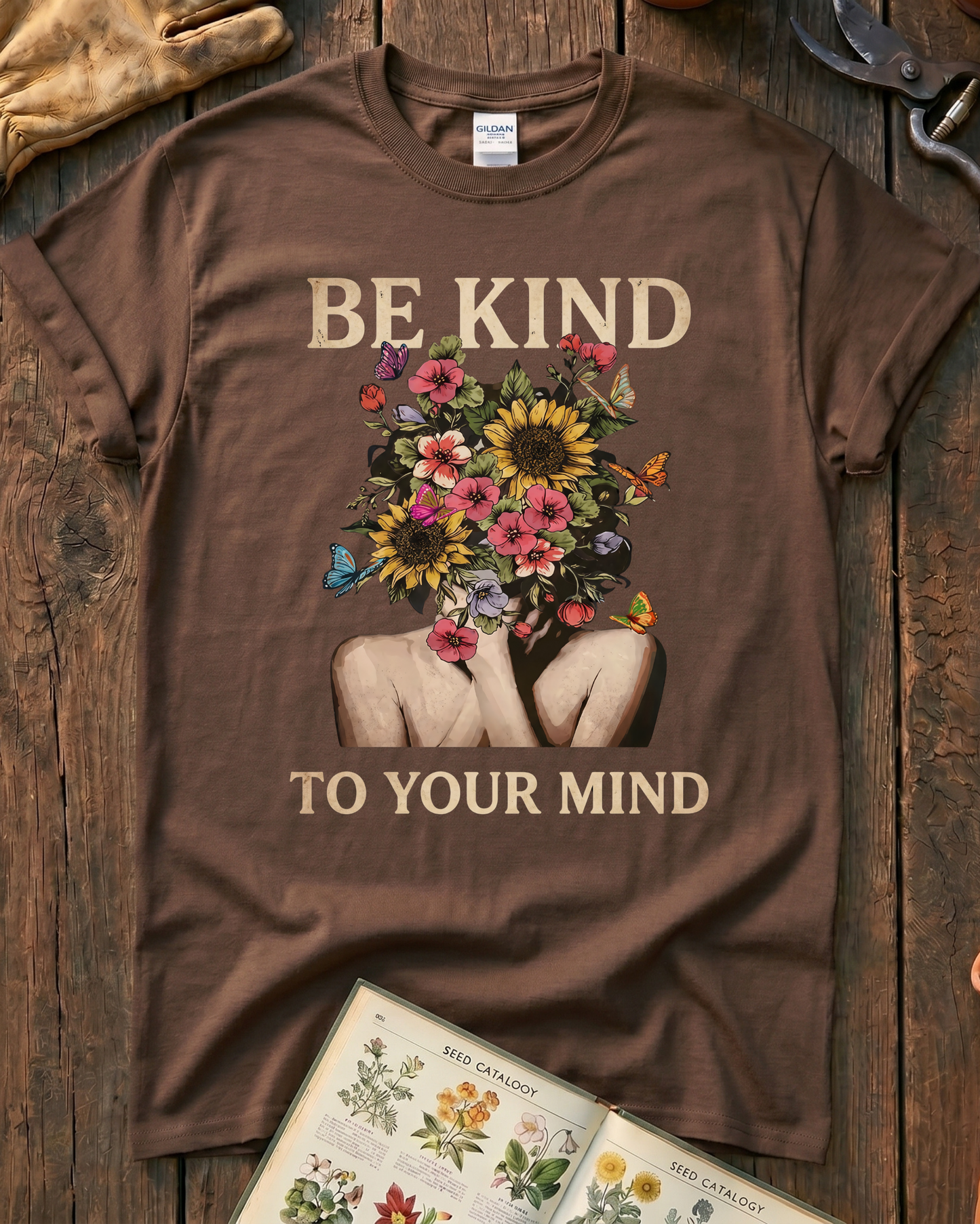 Be Kind To Your Mind Floral T-Shirt