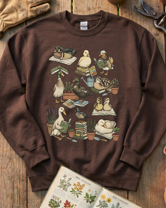 Cute Duck Garden Lover Sweatshirt