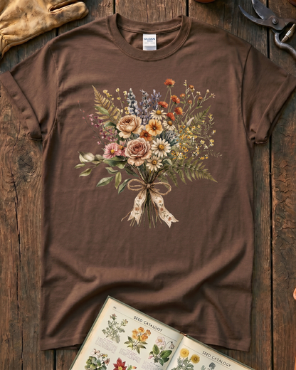 Floral Bouquet Botanical T-Shirt
