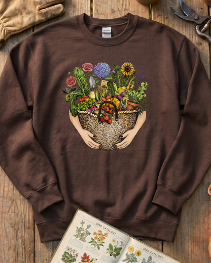 From Garden to Basket Sweatshirt