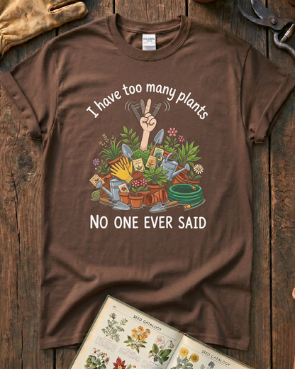 No One Ever Said Plant T-Shirt