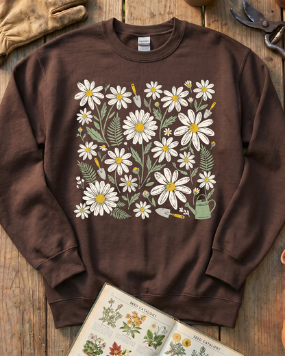 Daisy Flowers Sweatshirt