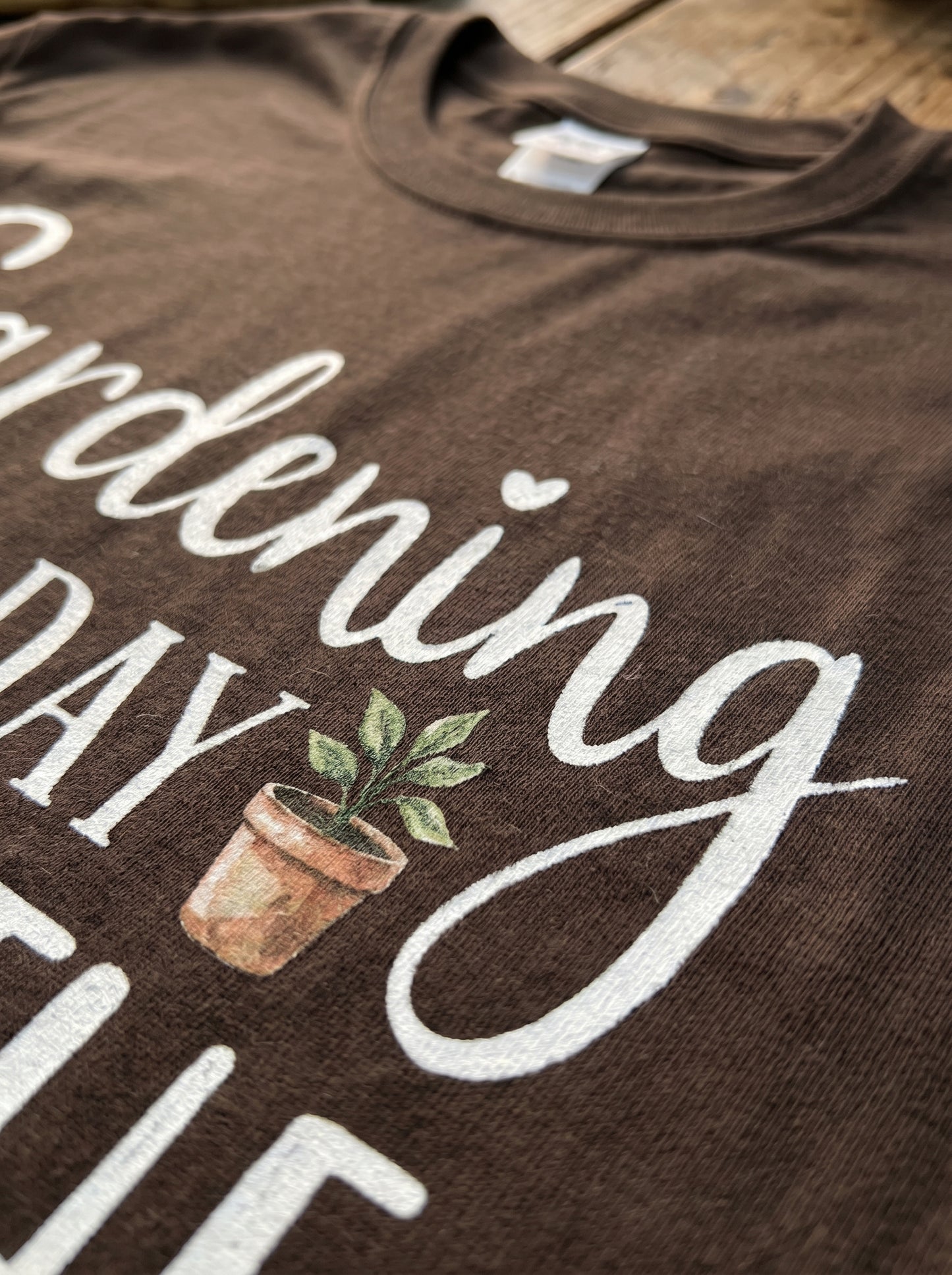 Gardening Keeps Crazy Away T‑Shirt