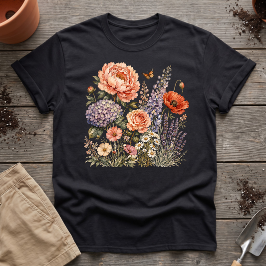 Vintage Garden Bouquet T-Shirt