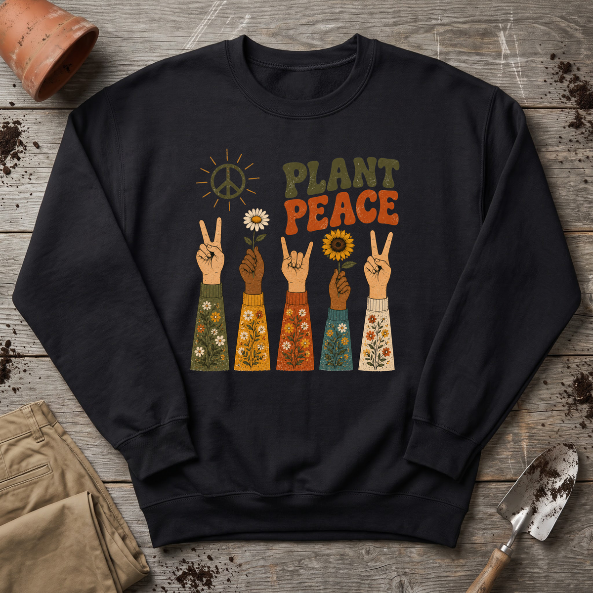 Plant Peace Sweatshirt