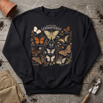 Backyard Lepidopterist Sweatshirt