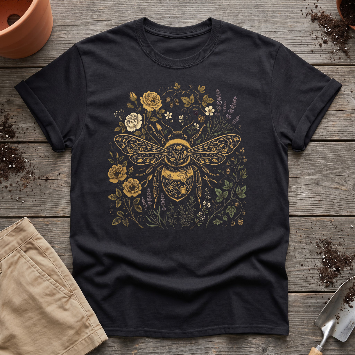 Bee Flower T‑Shirt