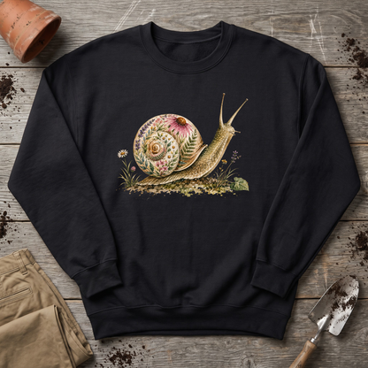 Botanical Garden Snail Sweatshirt