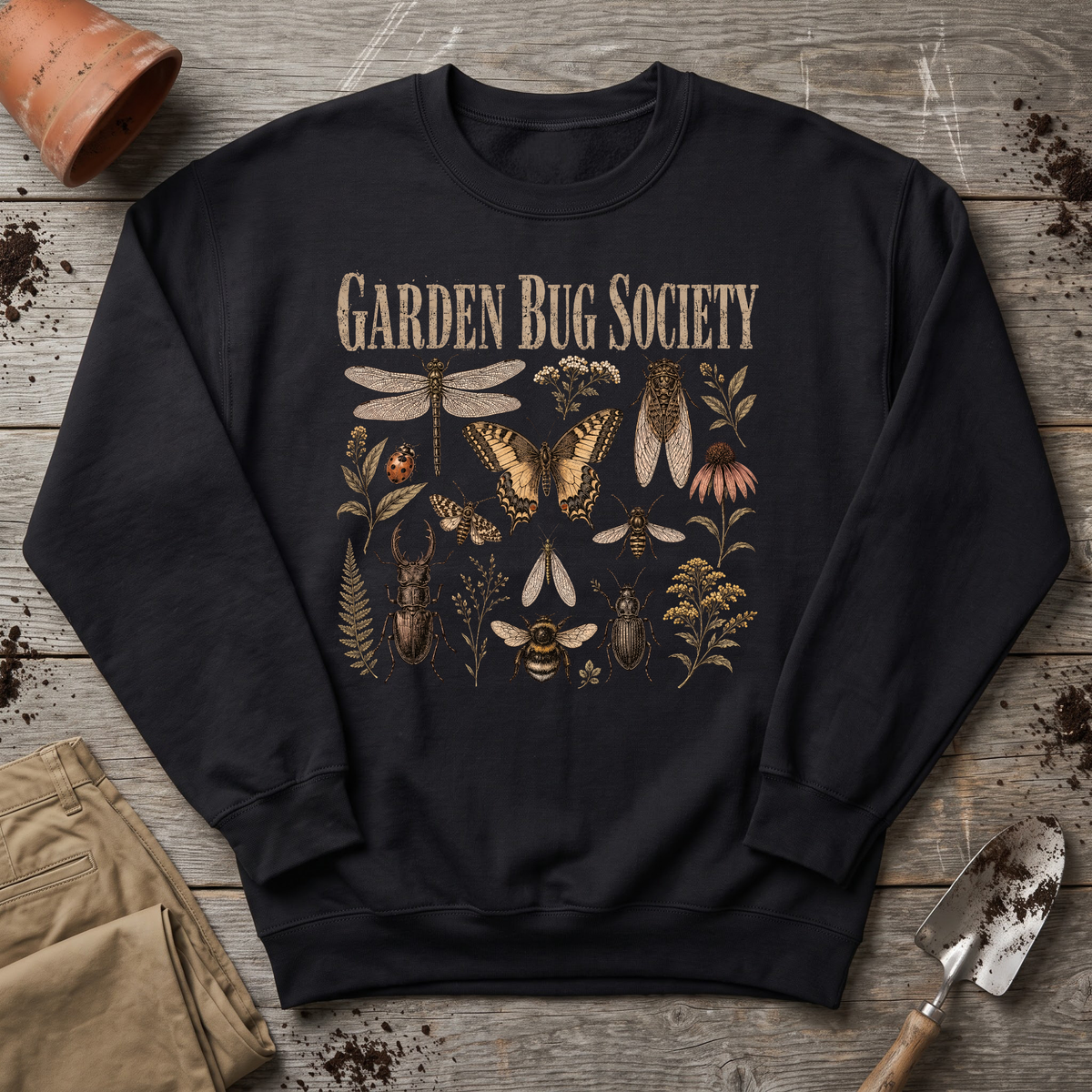 Garden Bug Society Sweatshirt