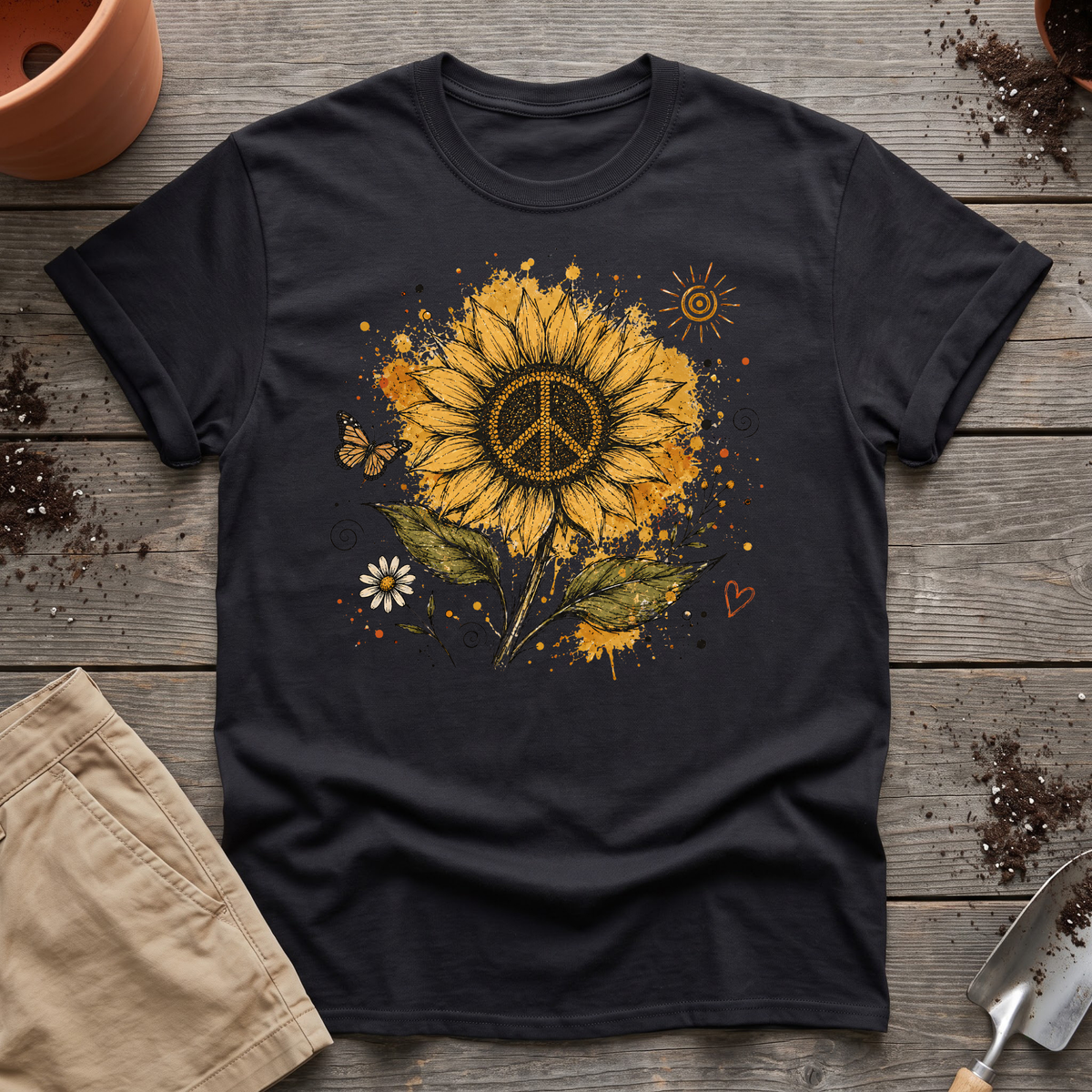 Sunflower Peace T-Shirt