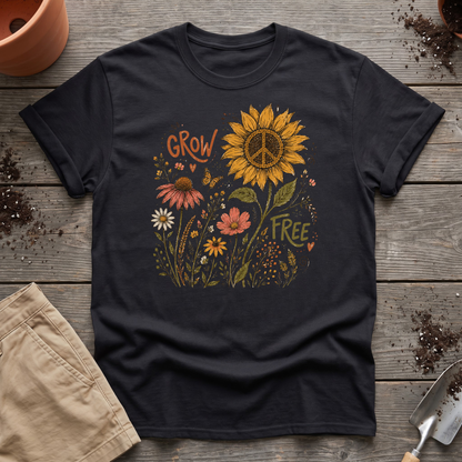 Grow Free Wildflowers T-Shirt