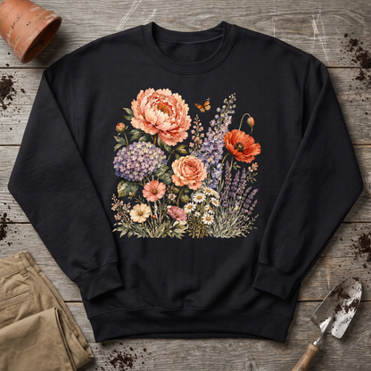 Vintage Garden Bouquet Sweatshirt