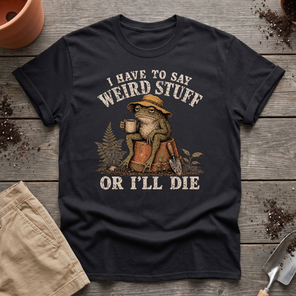 Weird Garden Toad T-Shirt