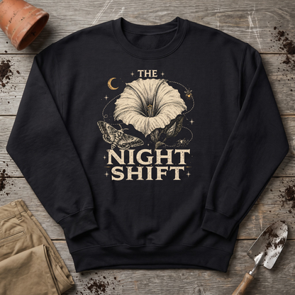 Night Shift Pollinators Sweatshirt